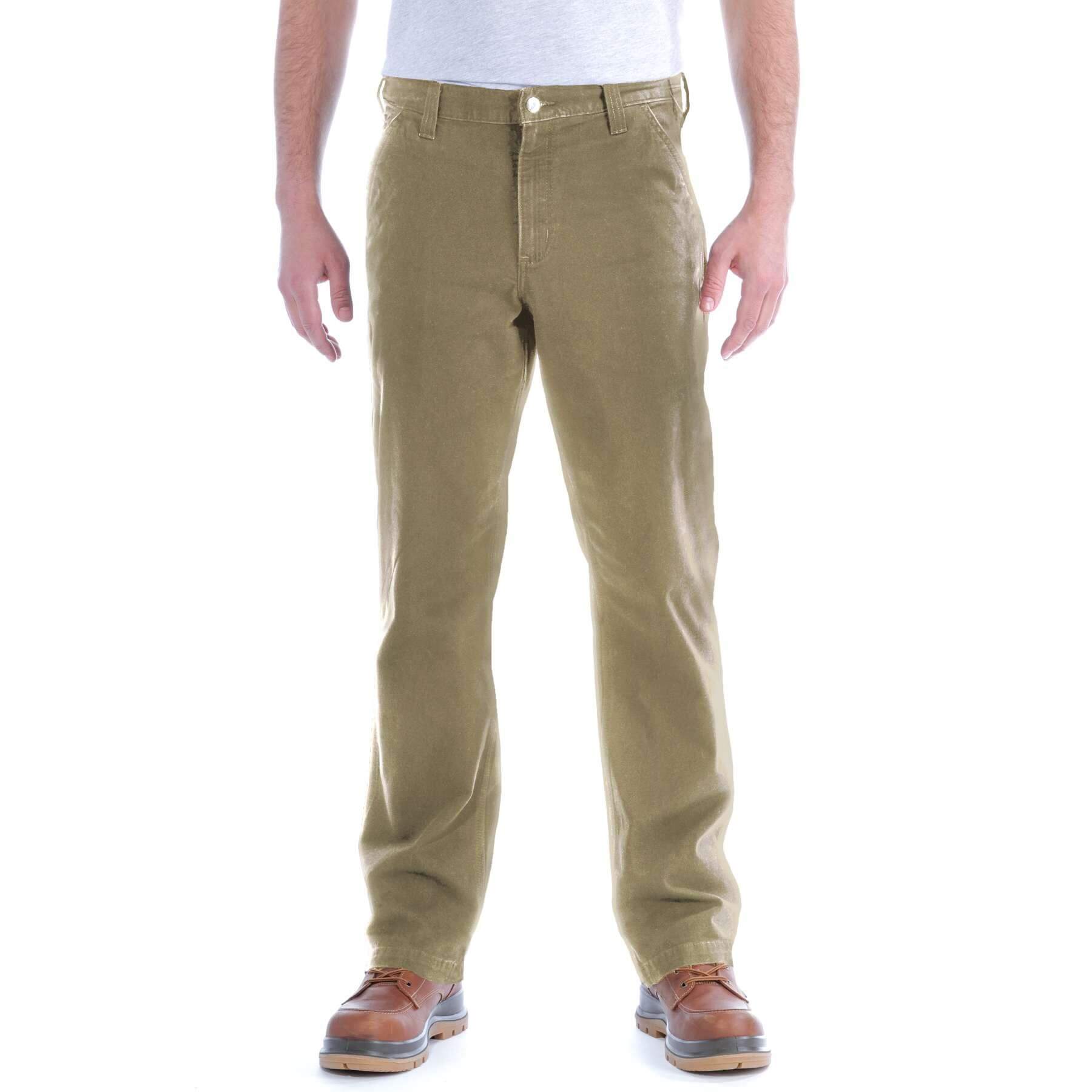 CHT Rugged Flex Relaxed Fit Canvas Work Trousers 102291