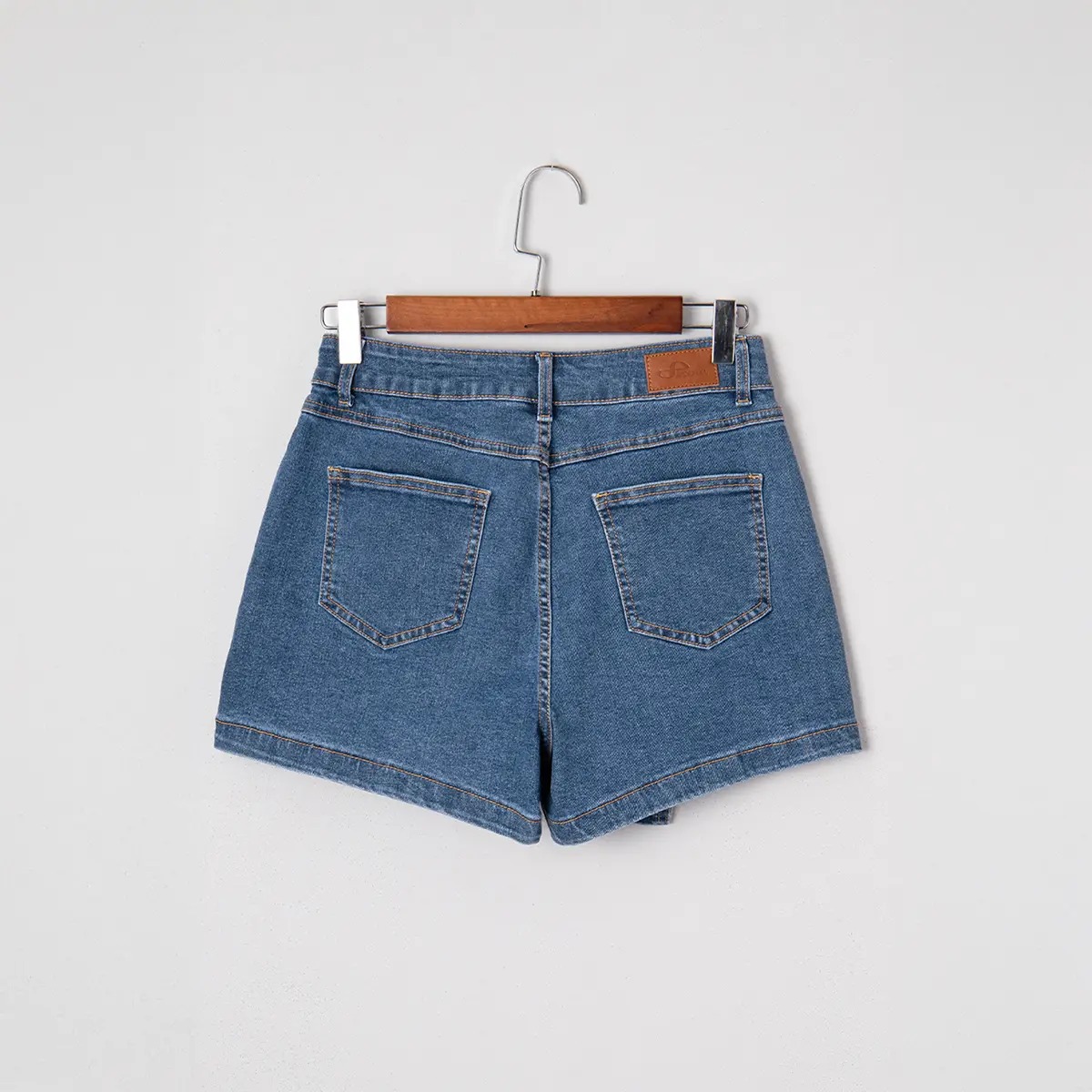 Women’s High Waisted Jean Skort