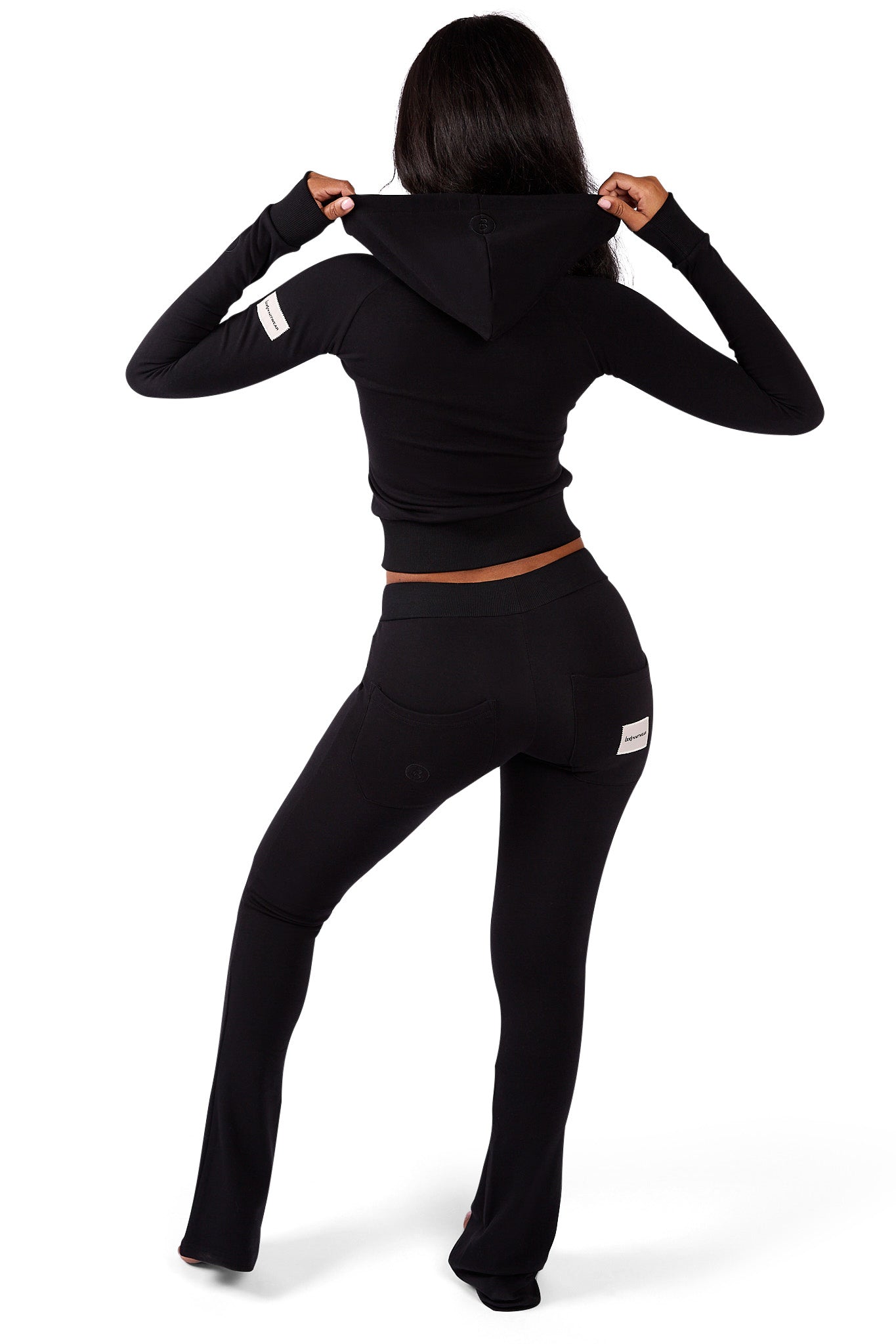 BODY KNITWEAR PANTS (MIDNIGHT BLACK)