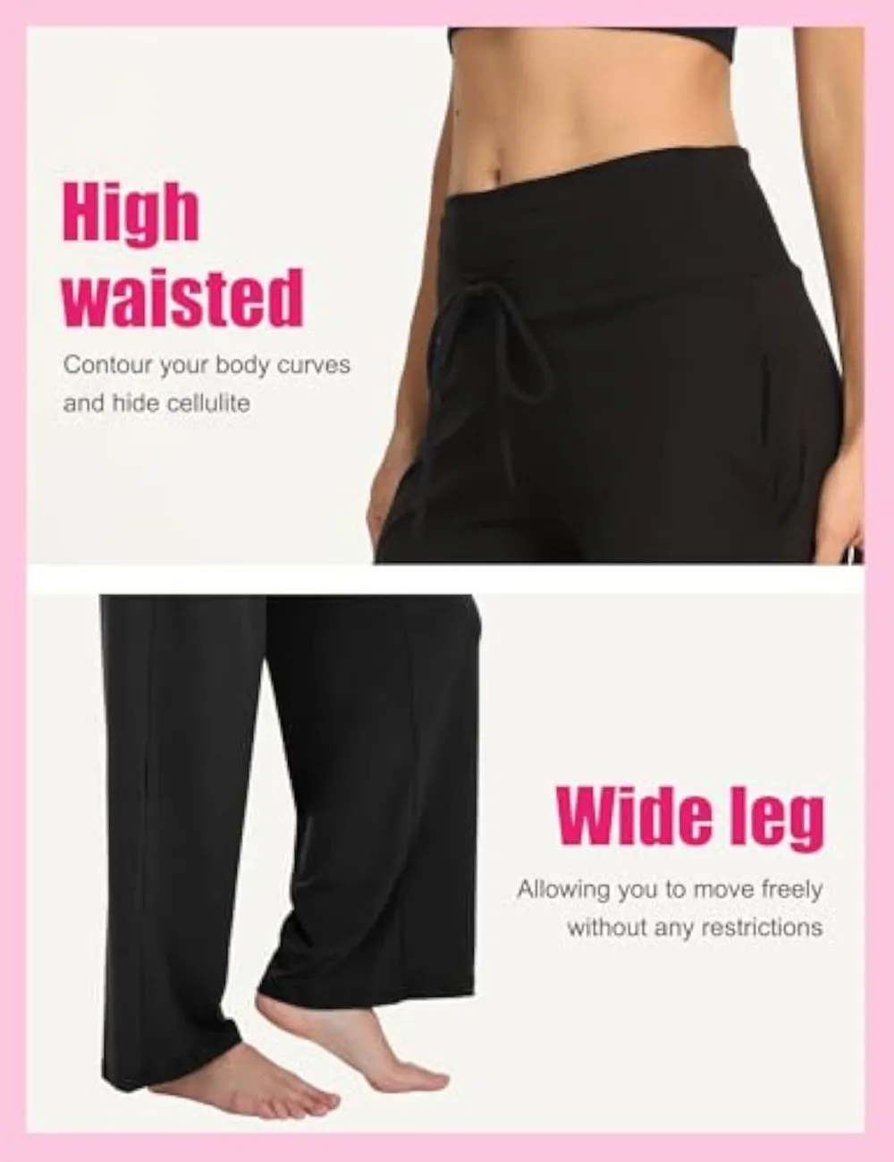 Soft Comfy Casual Yoga Wide Leg Sweatpants  (Just $3 Each!)