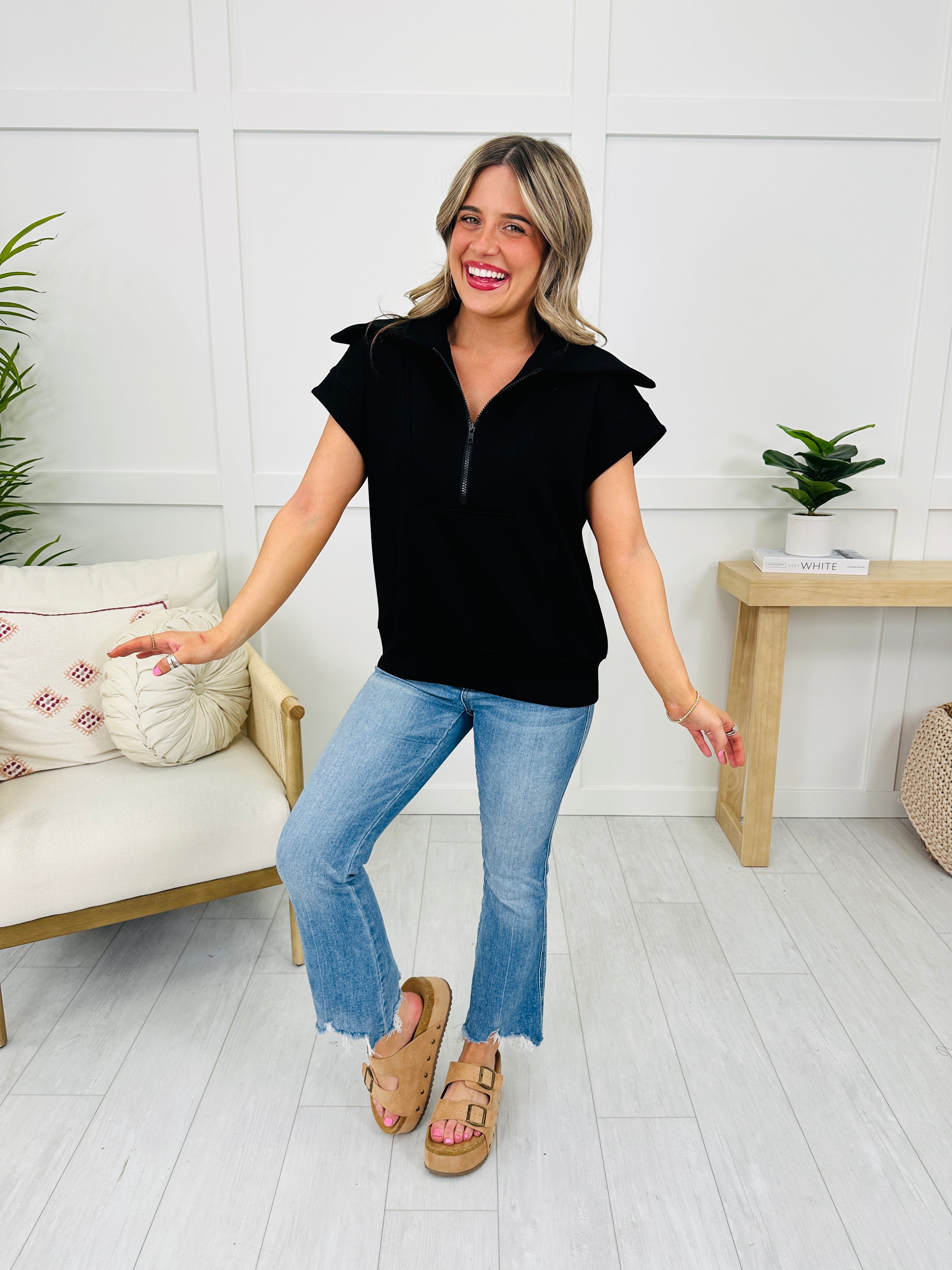 Super Scuba Short Sleeve Pullover- Multiple Colors!