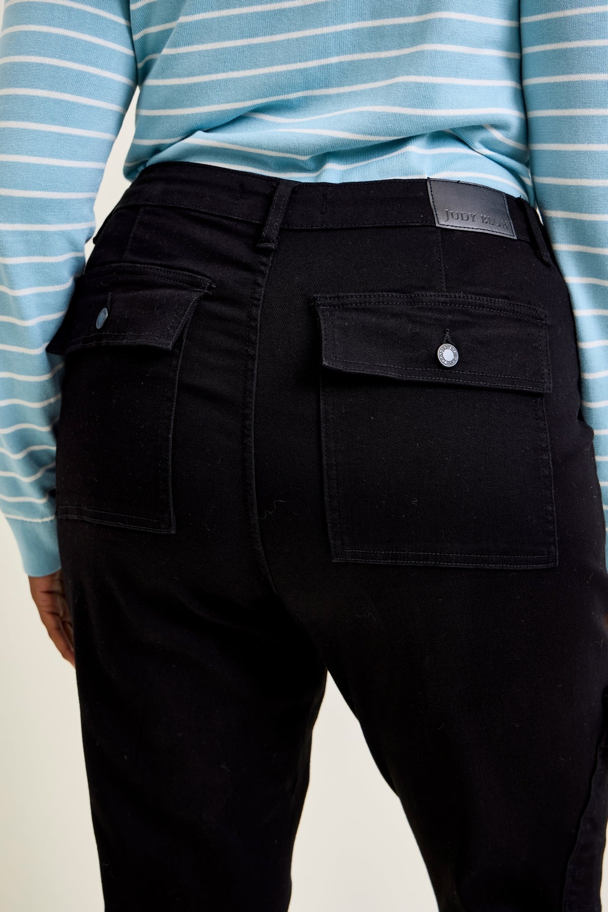 Celeste High Rise Cuffed Cargo Joggers - PLUS