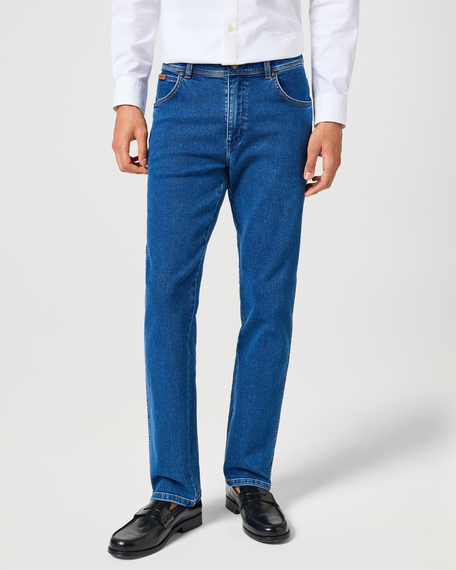 Texas Stretch Authentic Straight Epic Soft Mens Jeans - Midnight Shadow