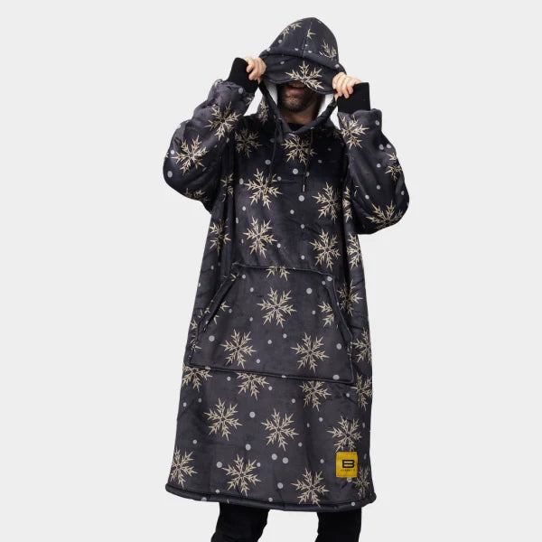 Wearable blanket Oversized with sherpa lining One size fits most.