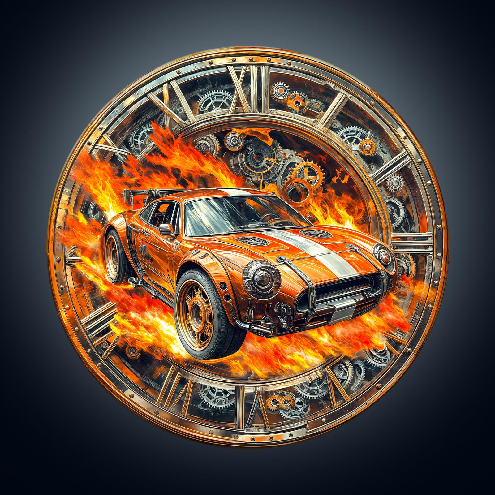 Blazing Speed Wooden Jigsaw Puzzle