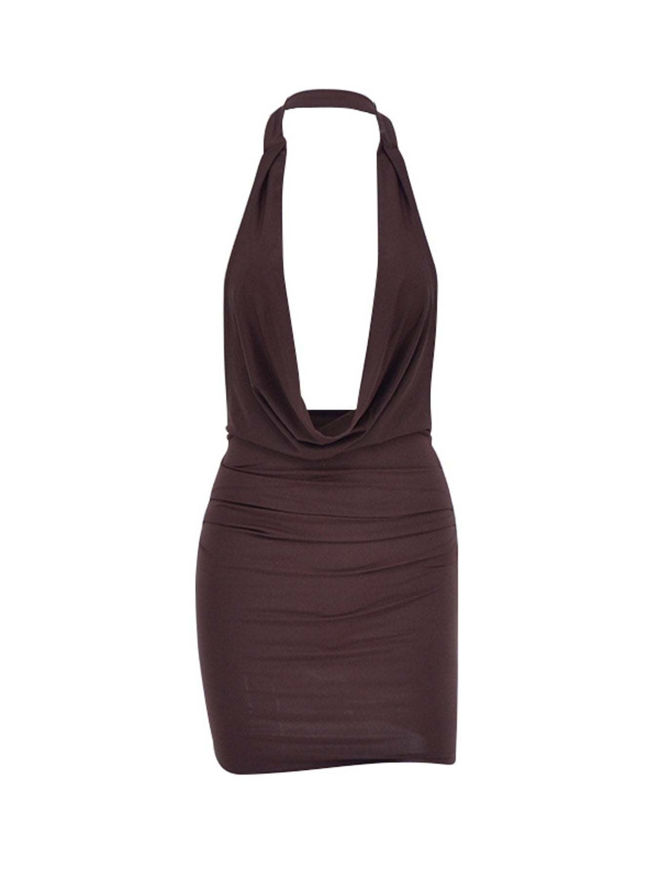 Halter Neck Mini Dress