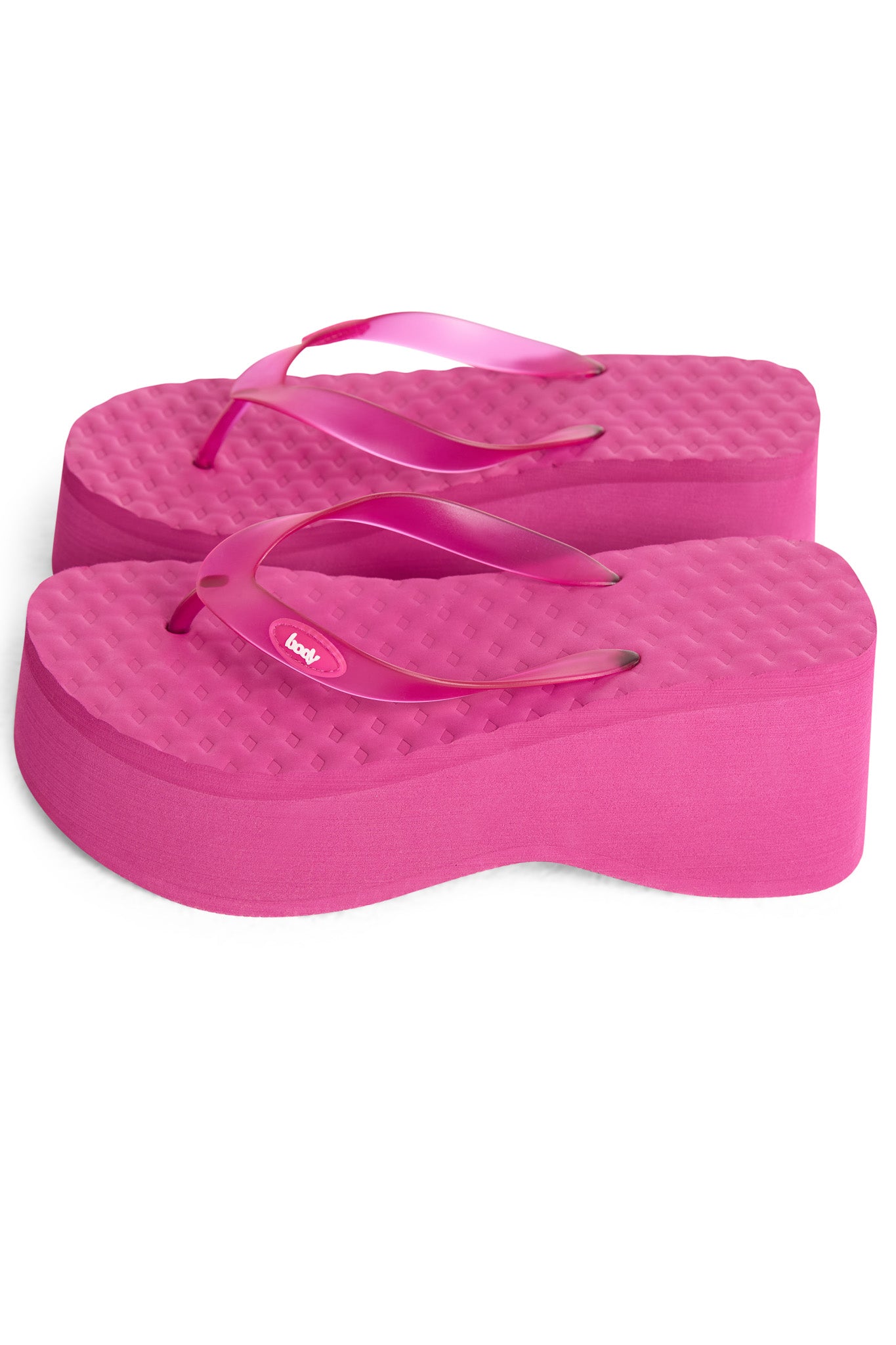 BODY FLIP FLOPS (PINK THIN STRAP)