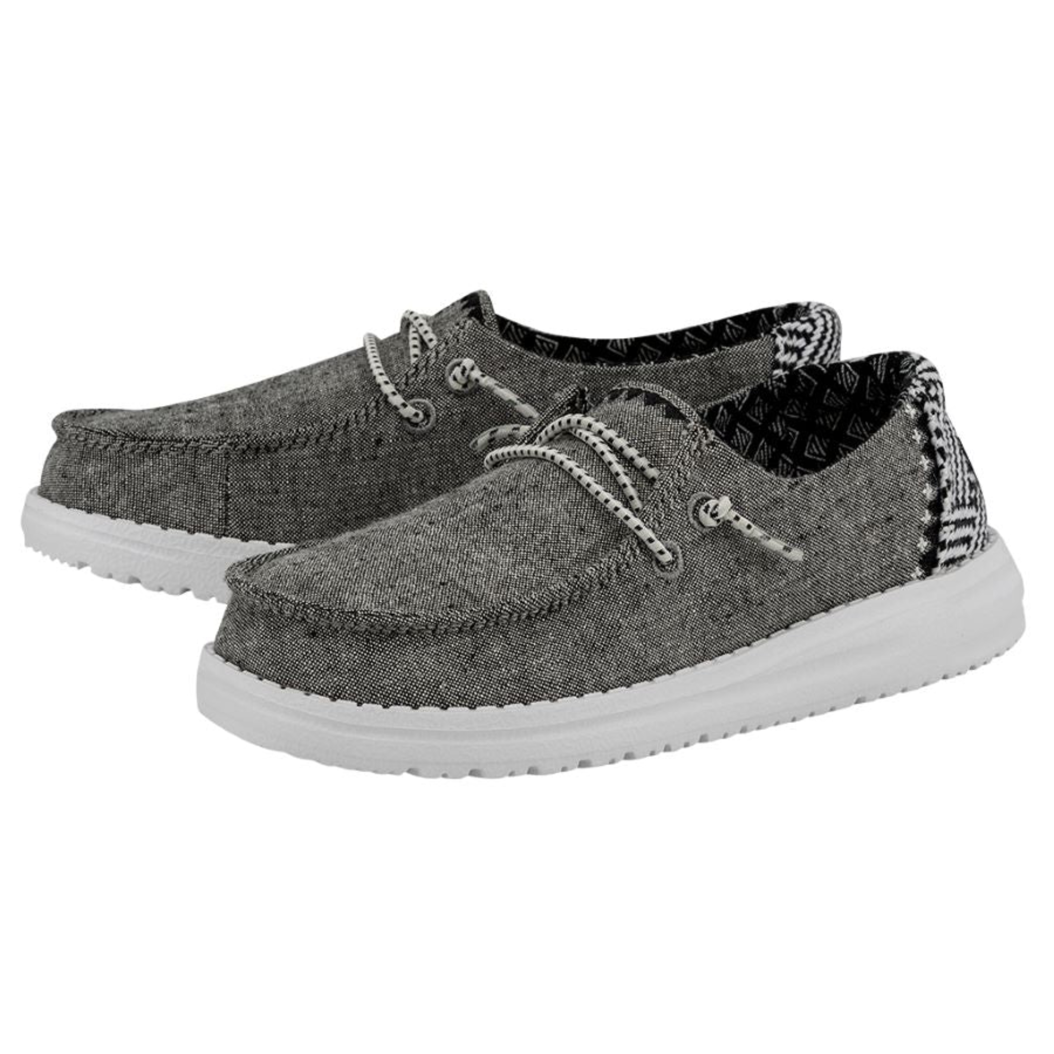 DUDE KID'S WENDY CHAMBRAY ONYX - 4010109U