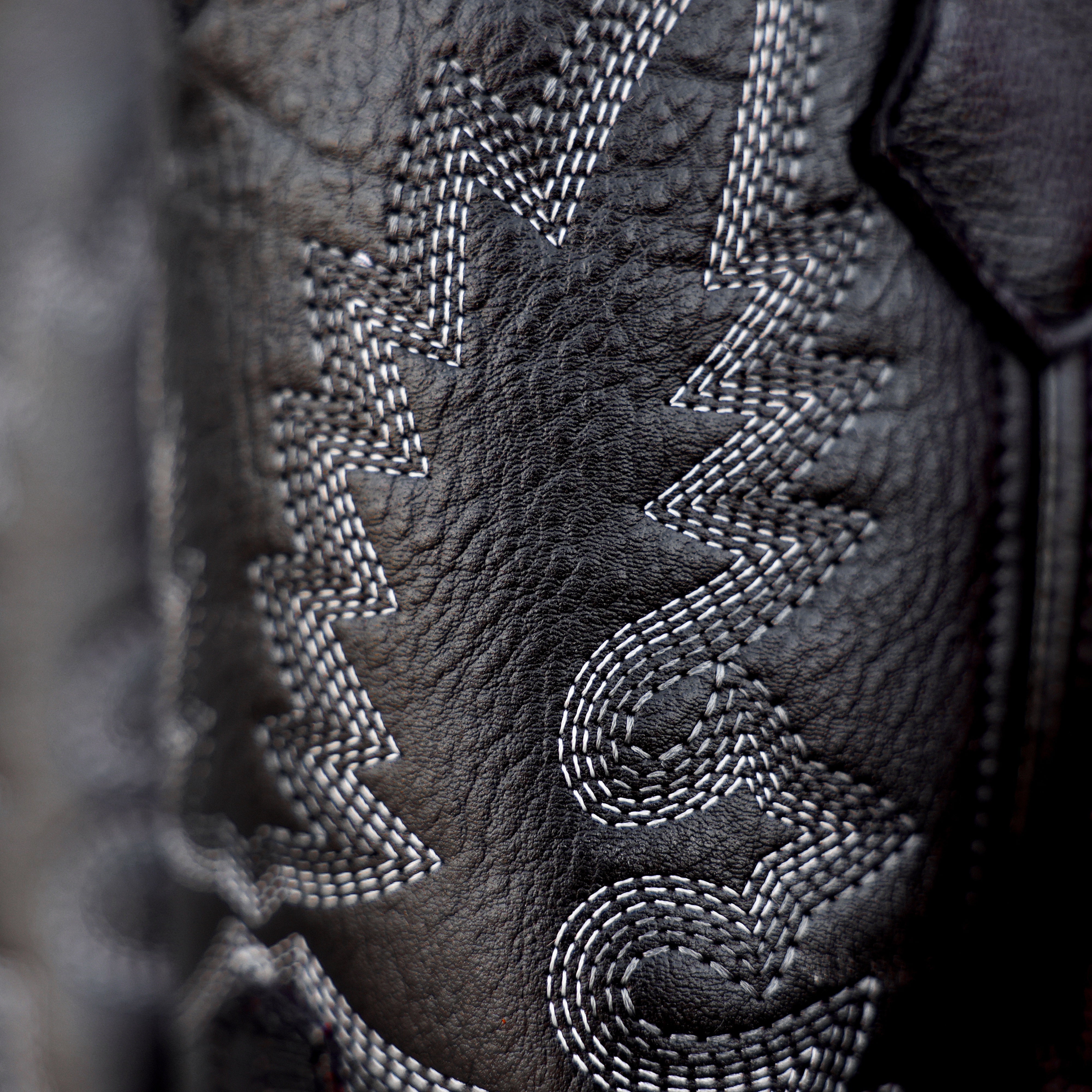 Black Cherry Python Leather Boots - Composite Toe