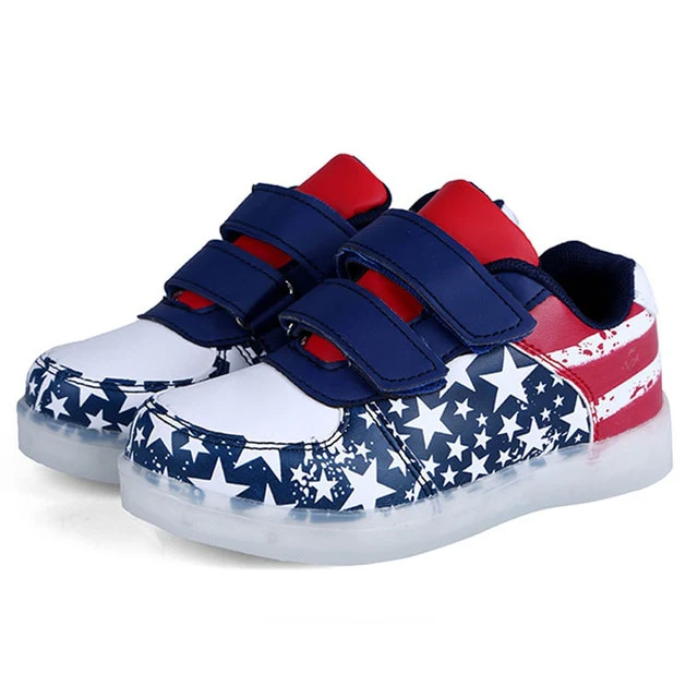 New Children LED Shoes for Boys Girls
