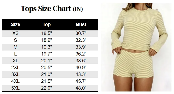 2 Piece Set Women's Casual Striped Shirt + Hot Pants