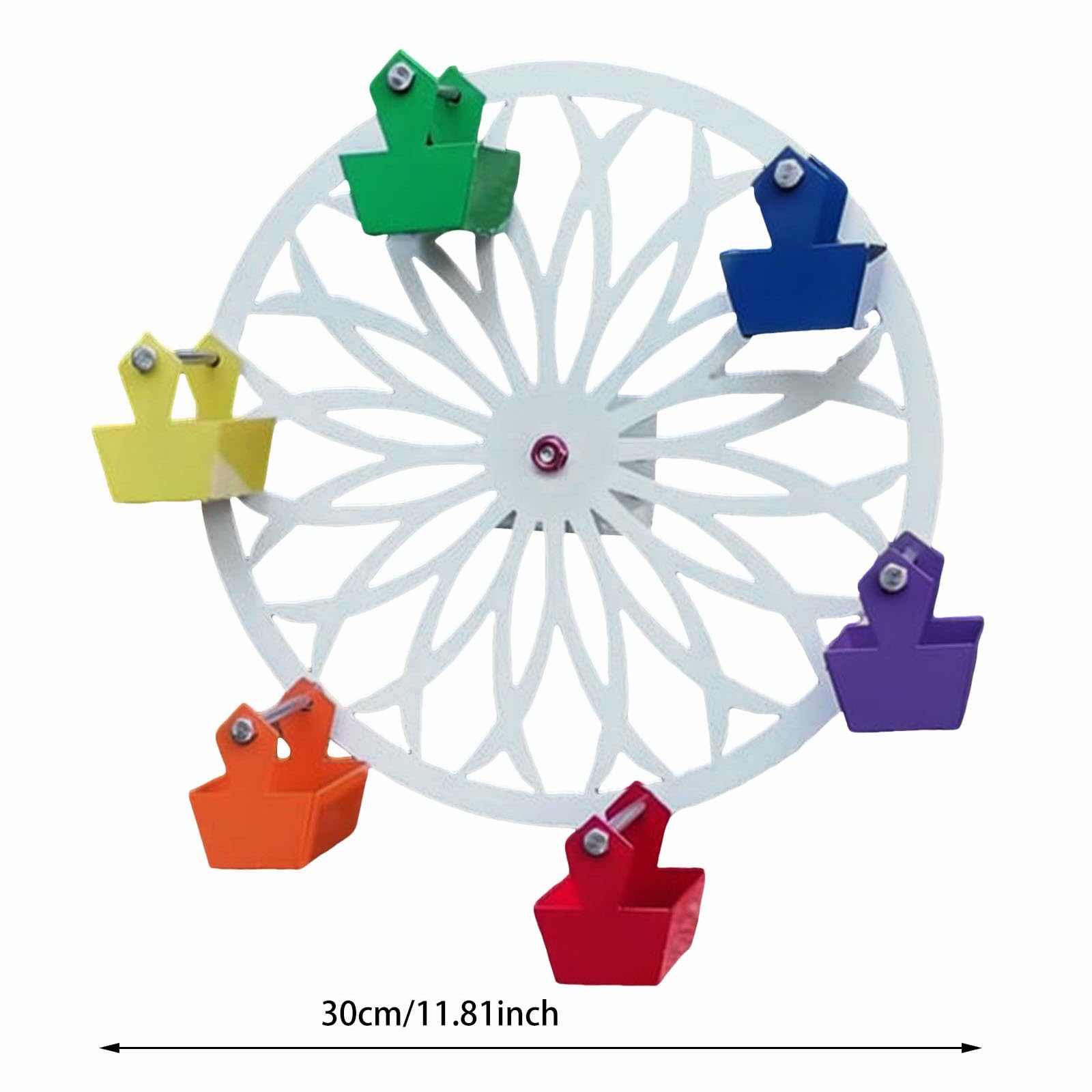 Wheel Bird Feeder - The Ferris Wheel of Fun for Your Feathered Friends