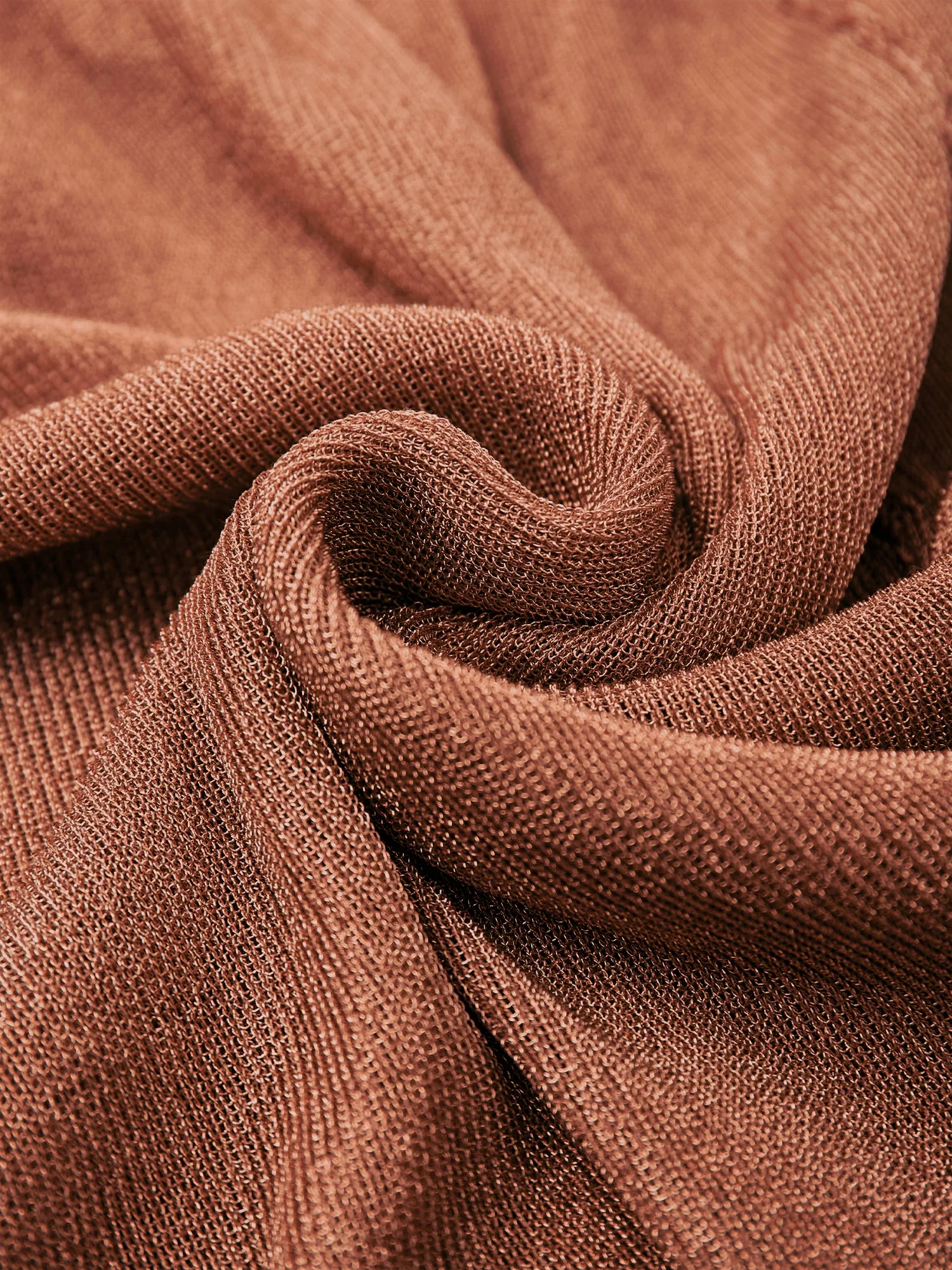 Round Neck Short Sleeve Drawstring Glitter Top