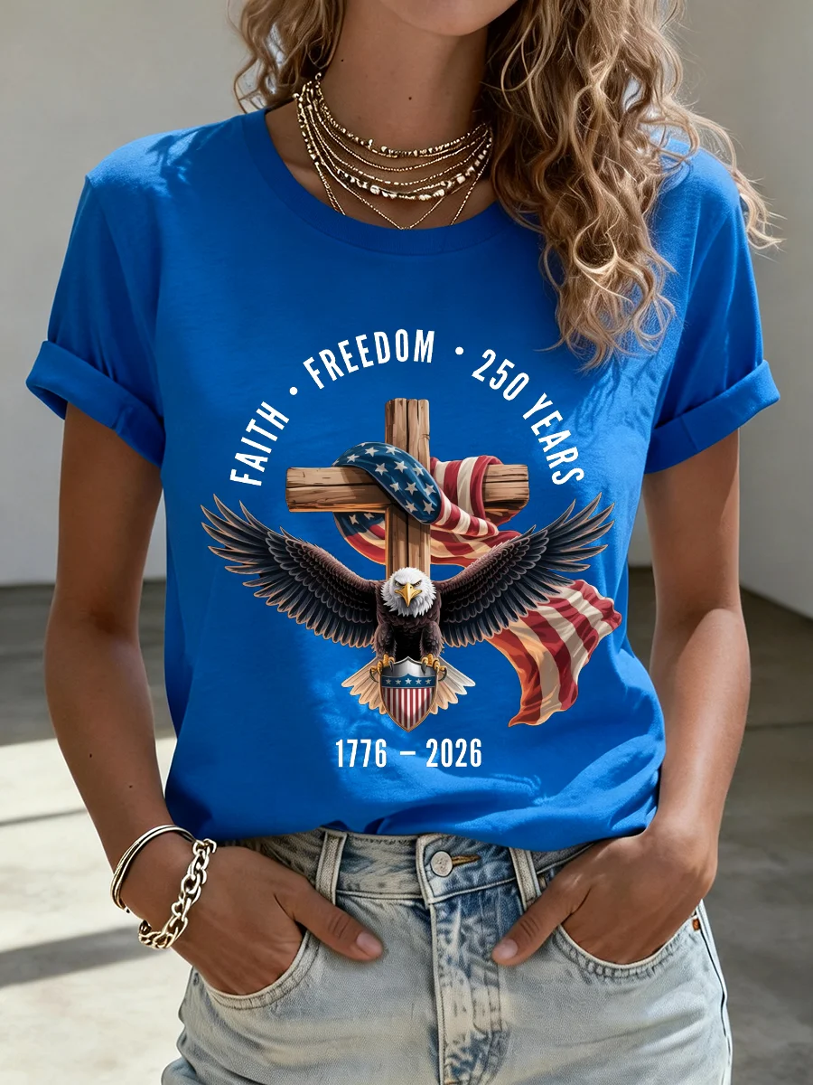 Women's 250th Anniversary Print T-Shirt