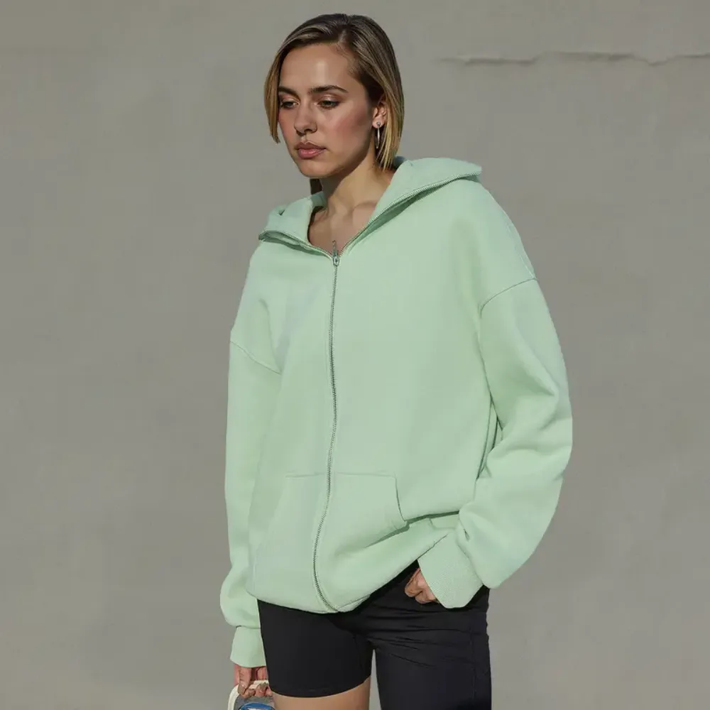 Women’s Balaclava Full-Face Mask Zip-Up Hoodie