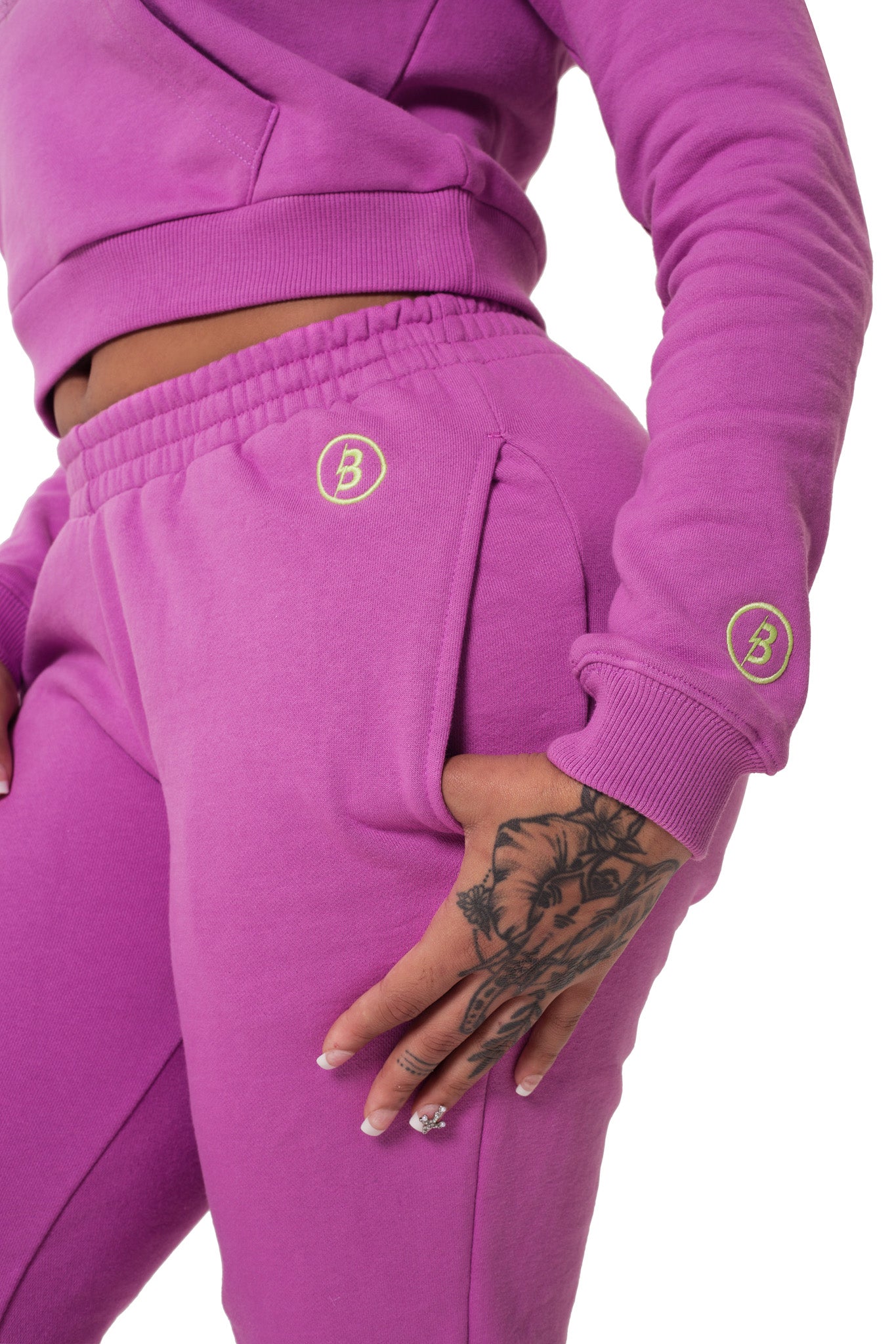 BACKSHOT SWEATPANT (MAGENTA)