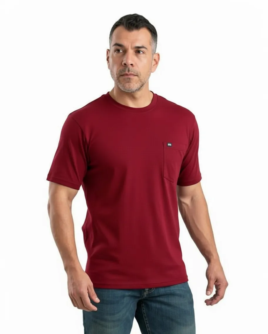 2026 🔥Performance  shirts Heavyweight Short Sleeve Pocket T-Shirt