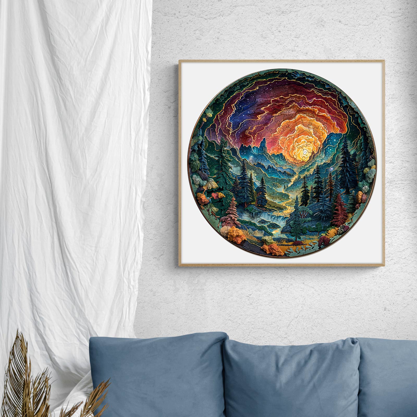 Cave Sky Wooden Jigsaw Puzzle