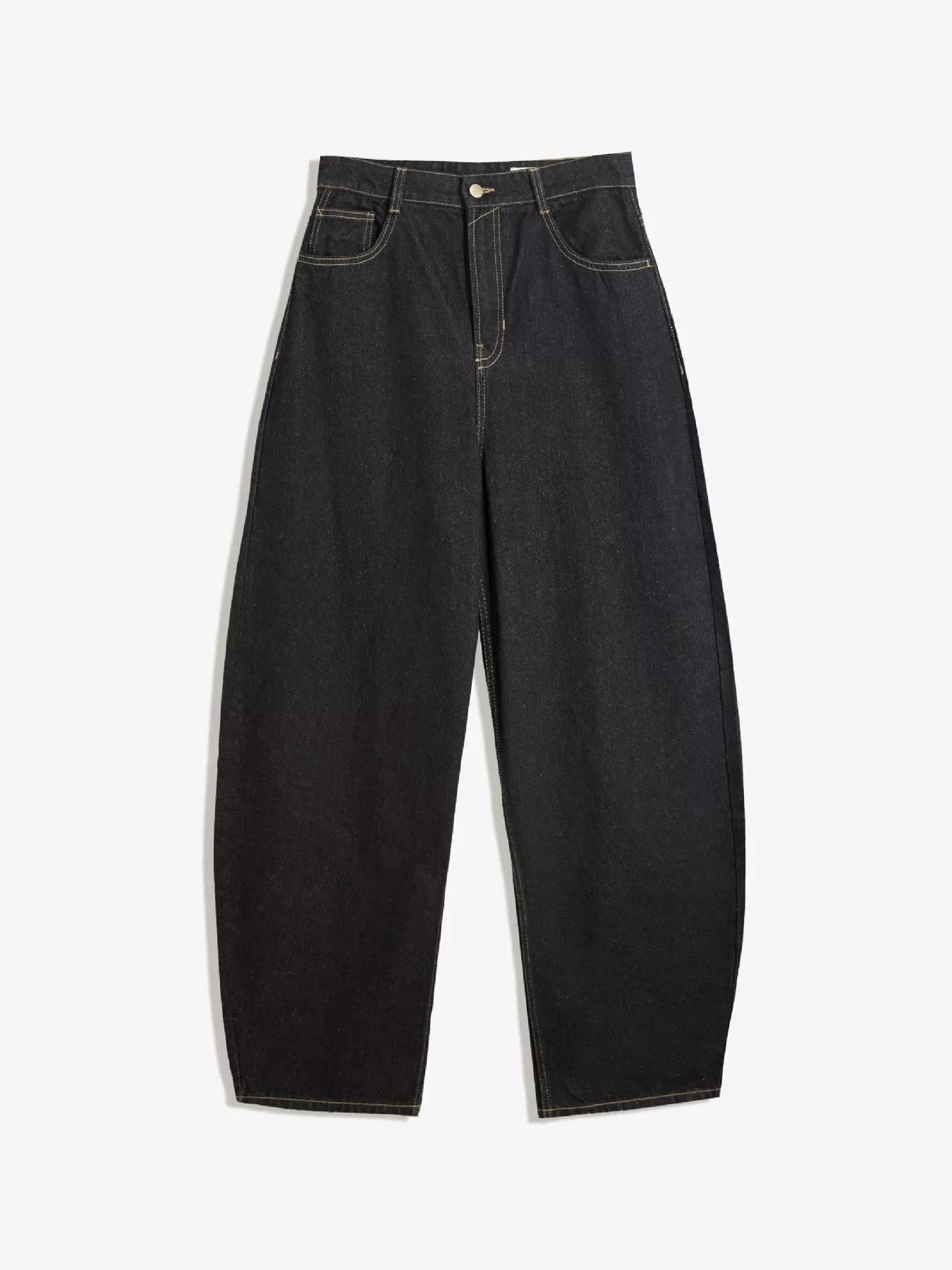 Wide Leg Washed Jeans