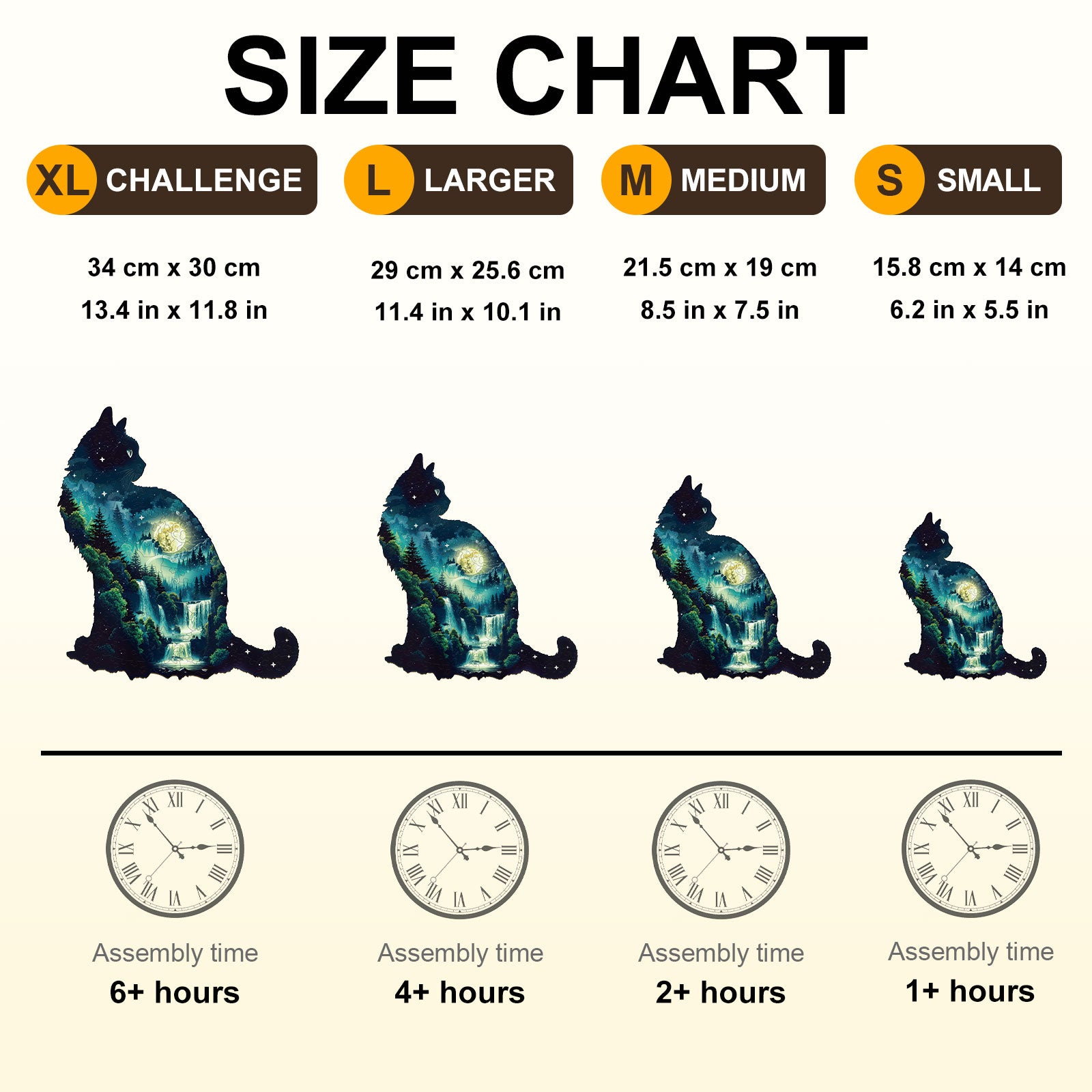 Under The Starveil Wooden Jigsaw Puzzle