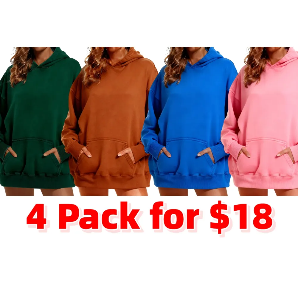 Unisex acid washed hoodie