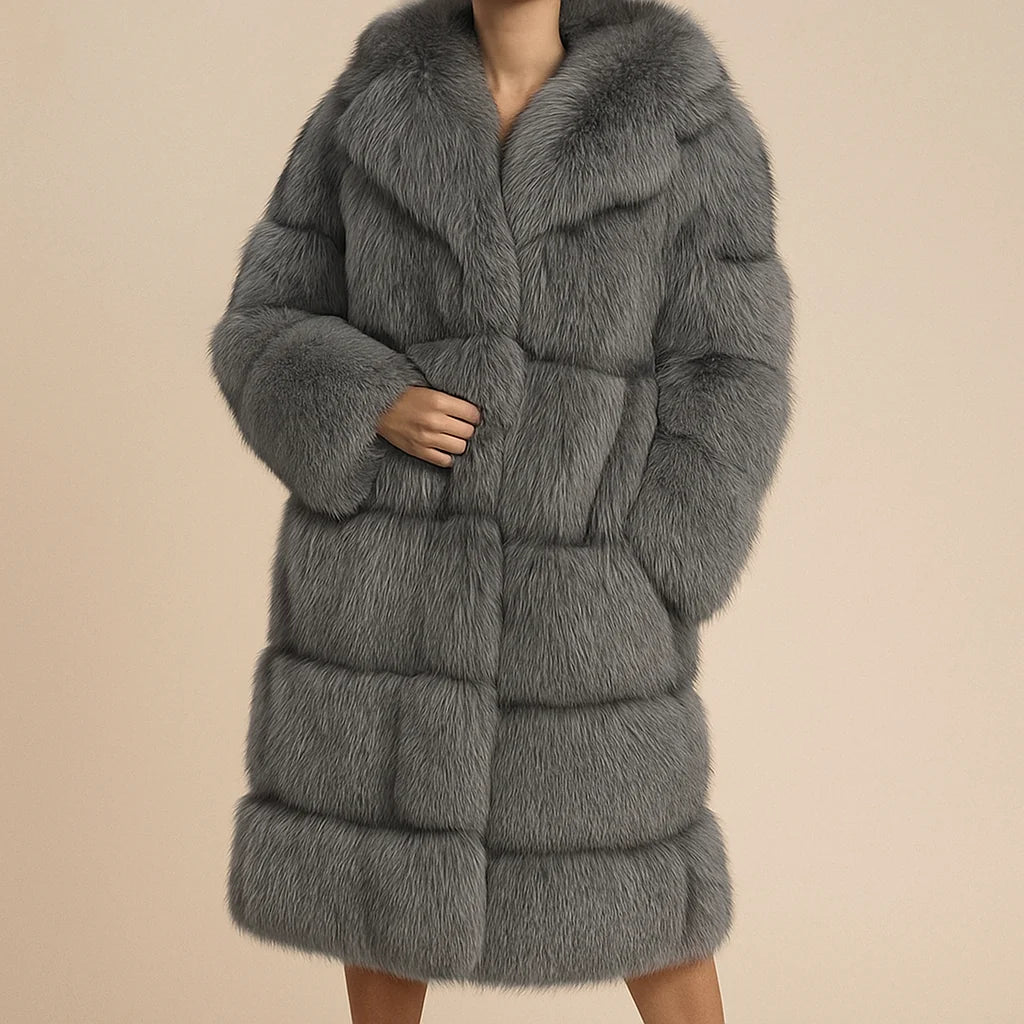 Imperial Plush Long Coat