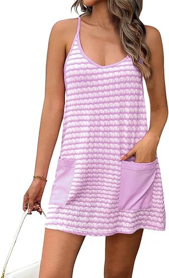 Everyday Active Mini Tennis Dress with Built-In Shorts