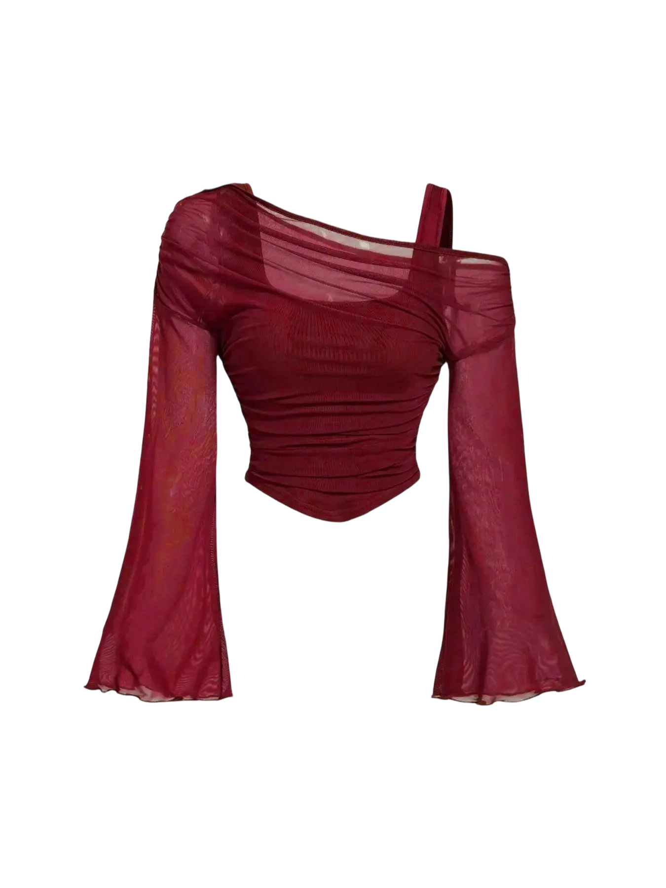 Women's Drop Shoulder Long Sleeve Knit Top