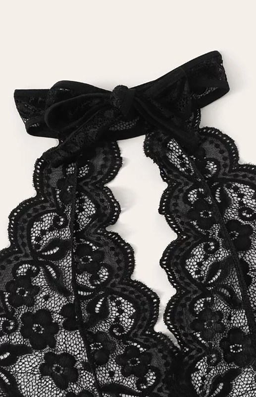 Ladies Babydoll Lace Nightgown