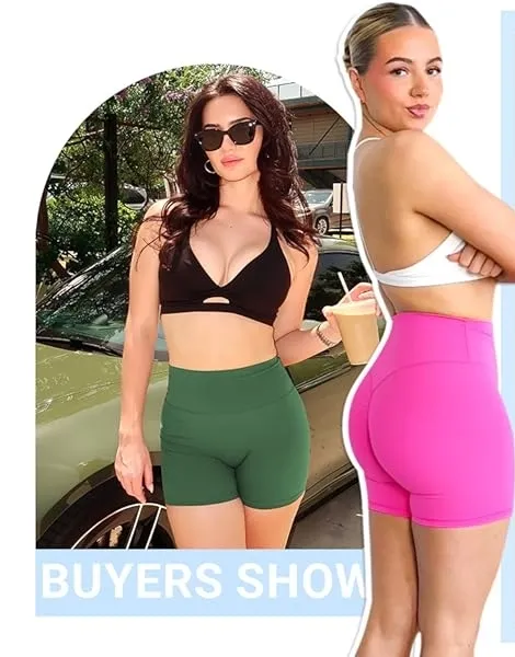 Women's High Waist Sports Shorts