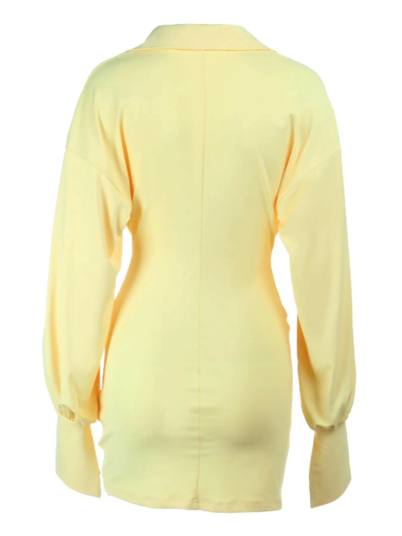 Women’s Elegant Ruched Bodycon Maxi Dress