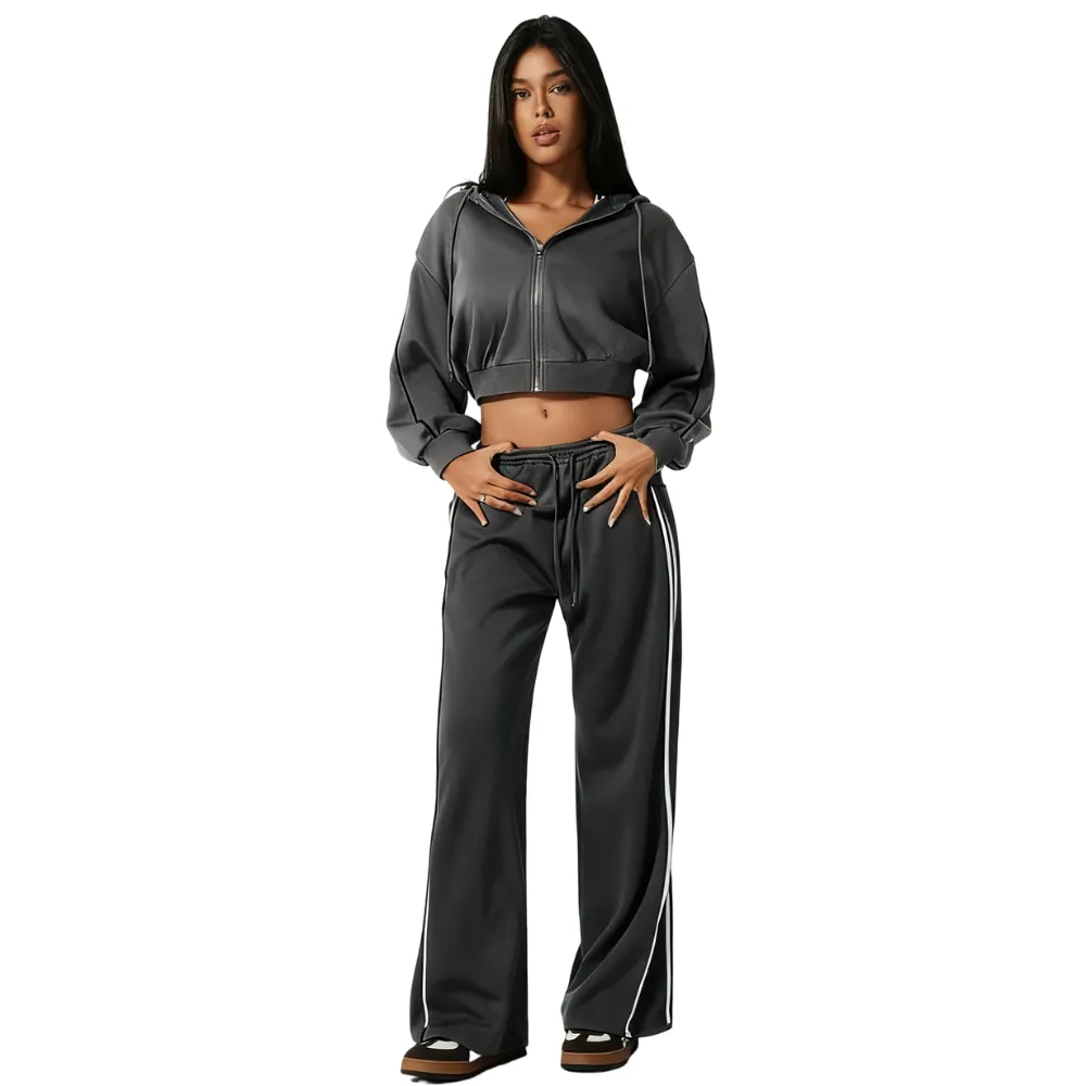 Hooded Tracksuit Set