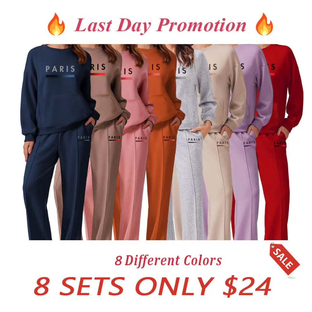 [🎉Huge Christmas Sale! 90% OFF Storewide—Don’t Miss Out!]Women’s Voyager Max Pocket Space Cotton Tracksuit Set