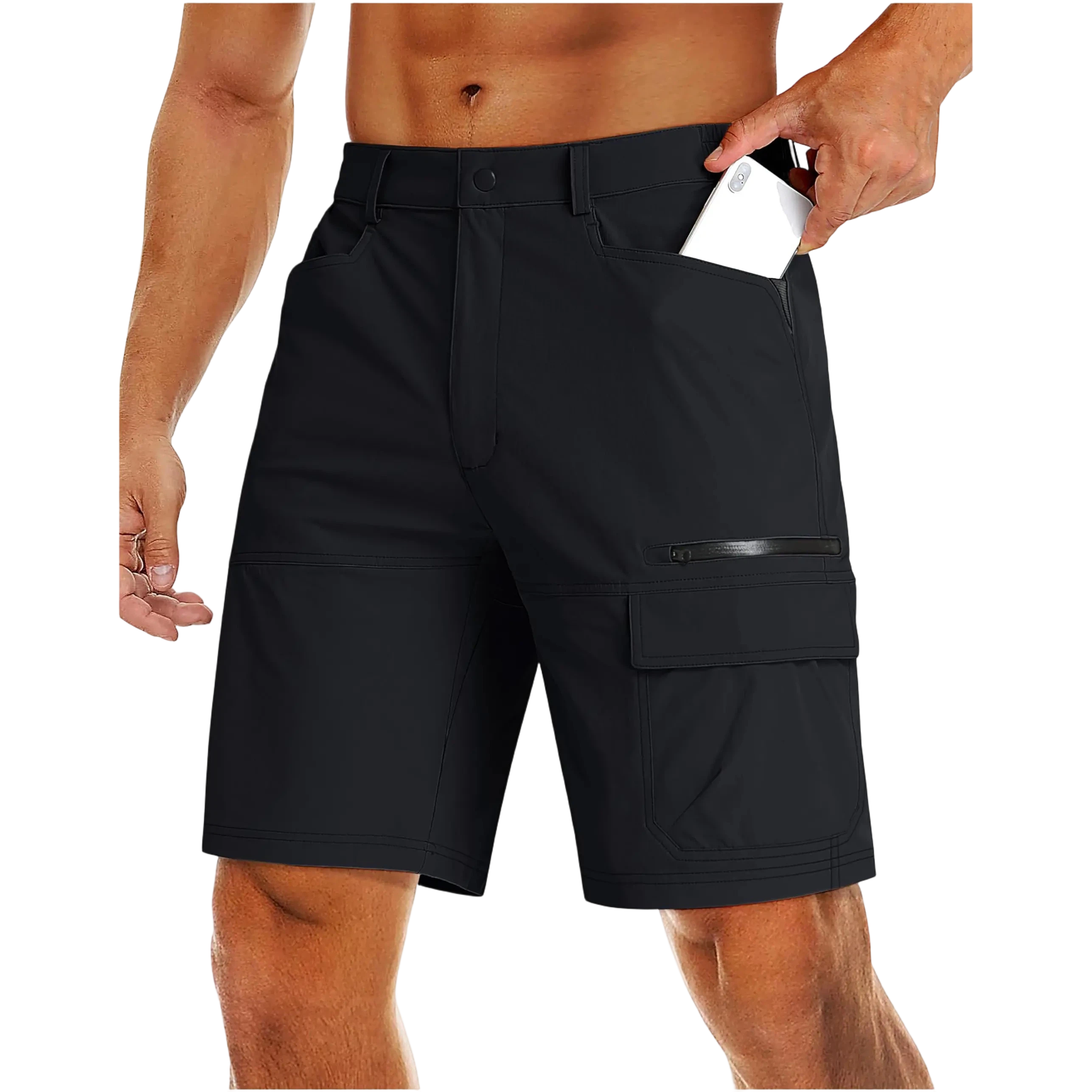 Men's Hiking Cargo Shorts 9