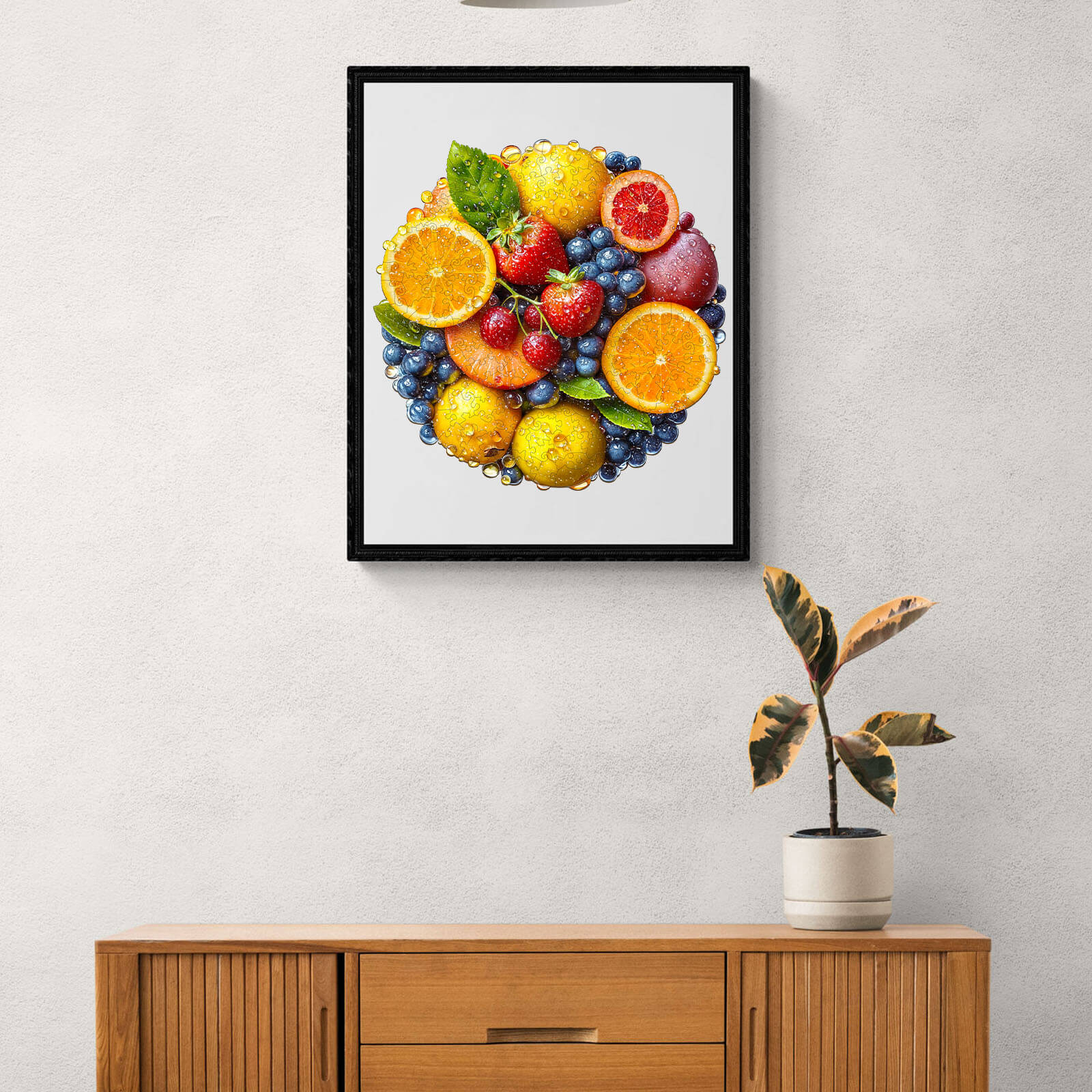 Colorful fruit Wooden Jigsaw Puzzle