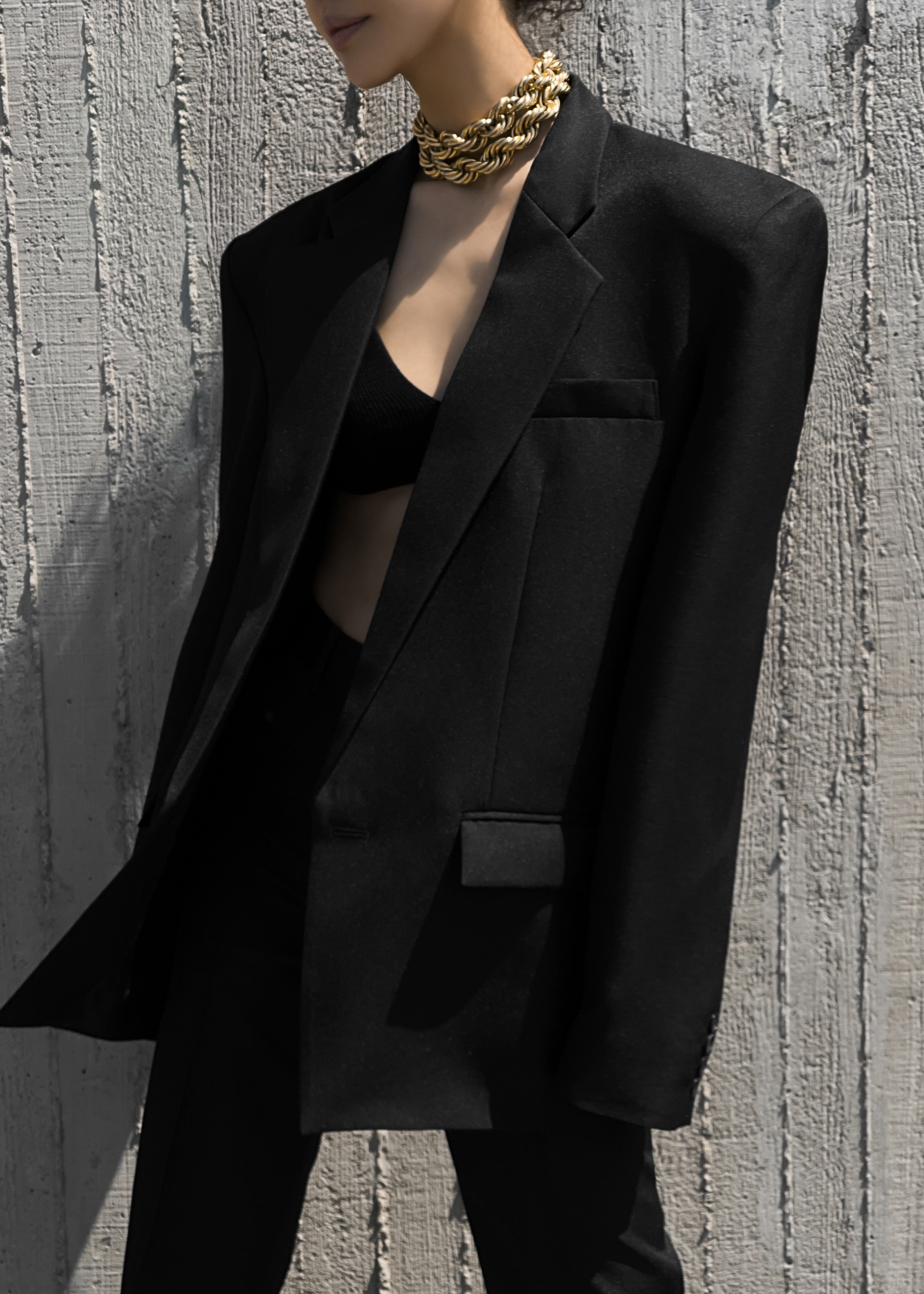 Jun Blazer - Black