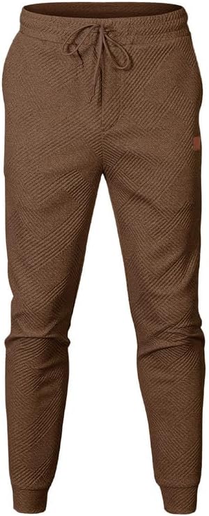 Mens 2 Piece Jacquard Sweatsuit Outfits Hoodie Sweatshirt & Joggers Sweatpants Set Tracksuit