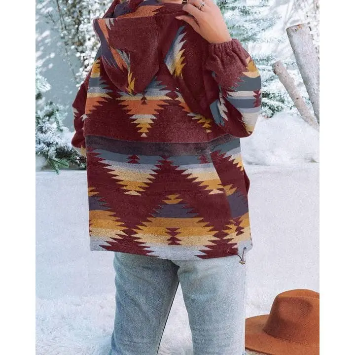 Women’s Oversized Hoodie Zip Up Long Sleeve Loose Fit Sweatshirts