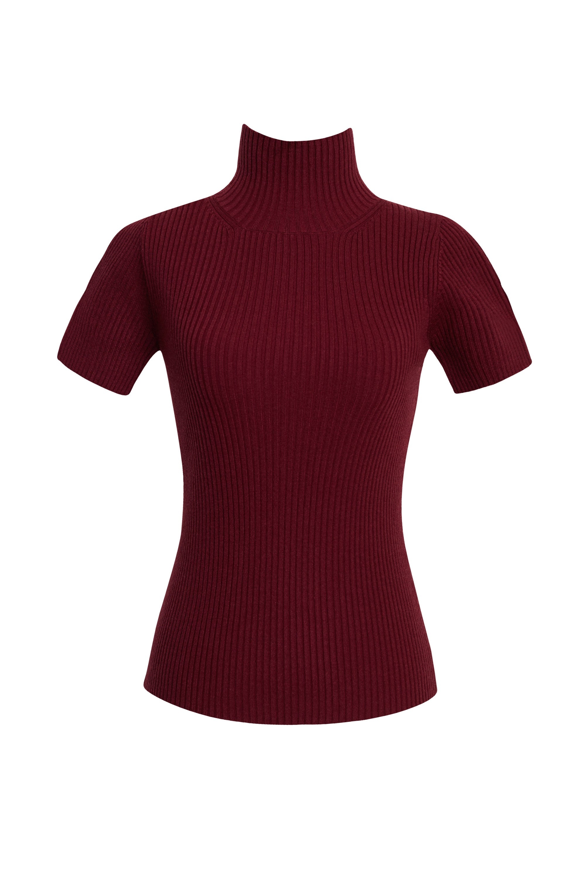 Luxe Turtleneck Checked Sweater