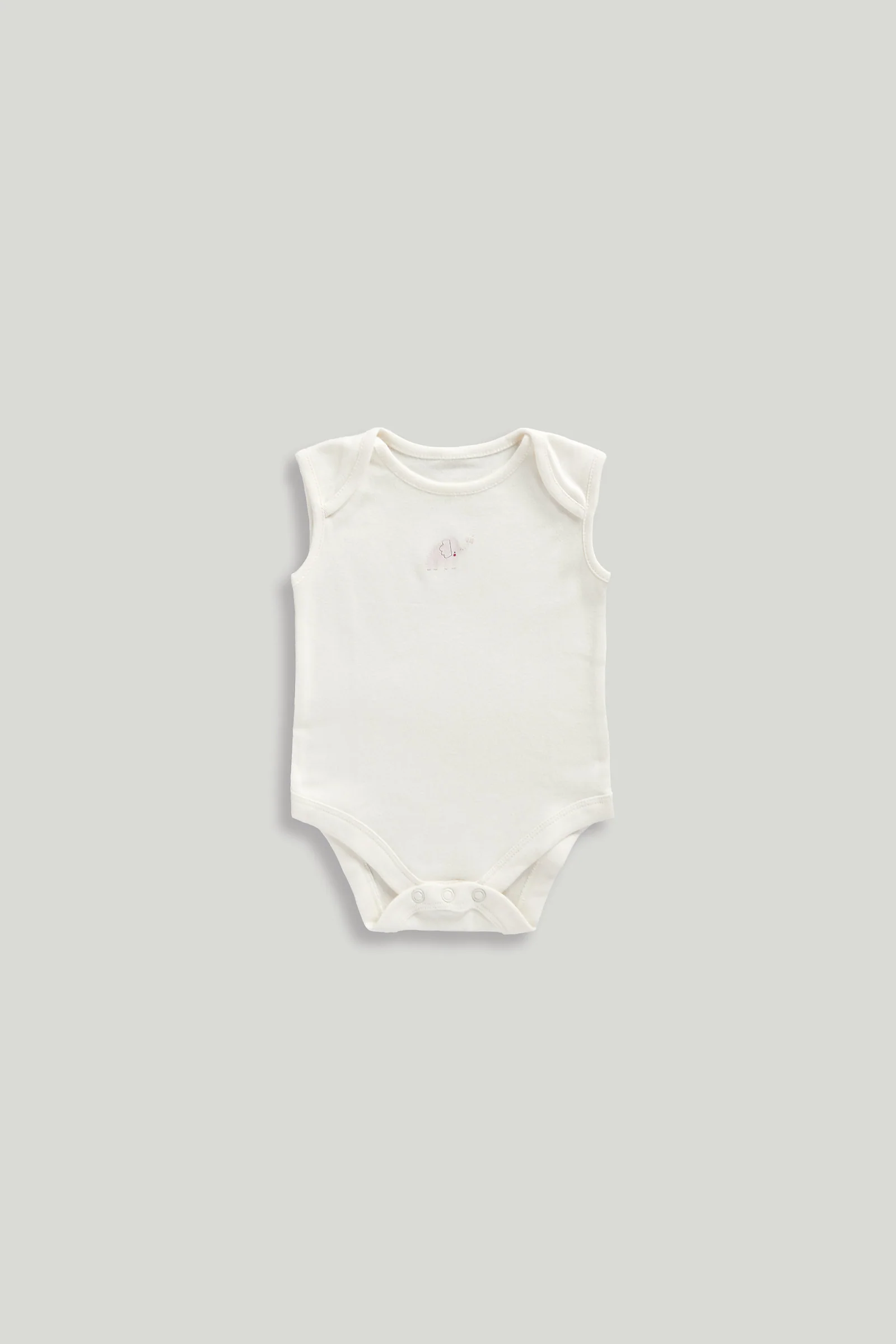 5 Pack Animals Sleeveless Bodysuits