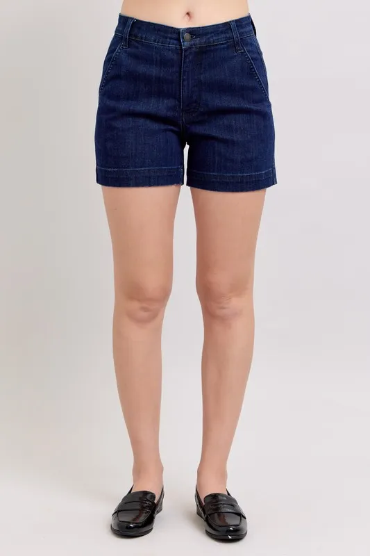 High Waist Denim Shorts