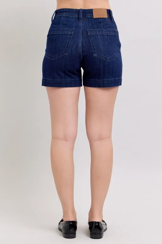 High Waist Denim Shorts
