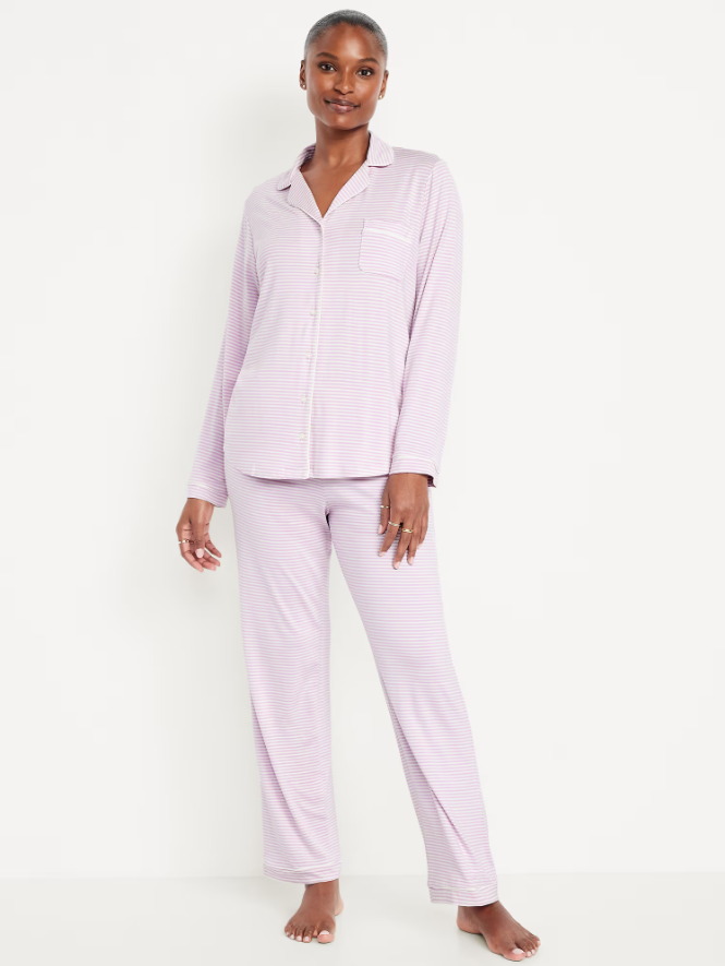 Sunday Sleep Knit Jersey Pant Set