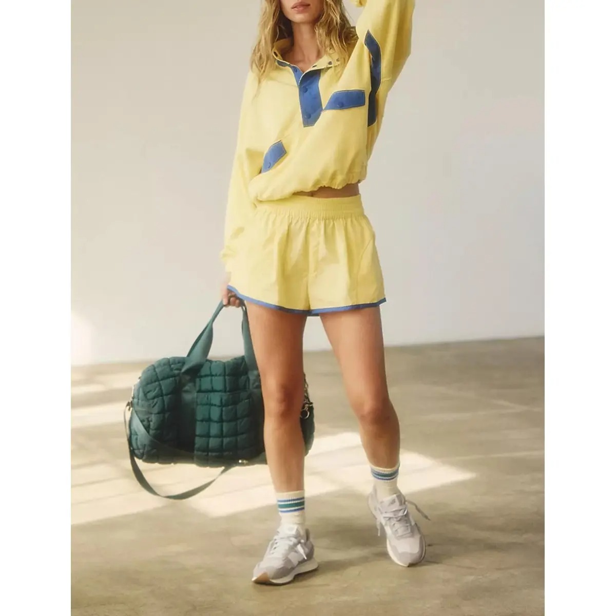 Women’s Sporty Lounge Two-Piece Short Set