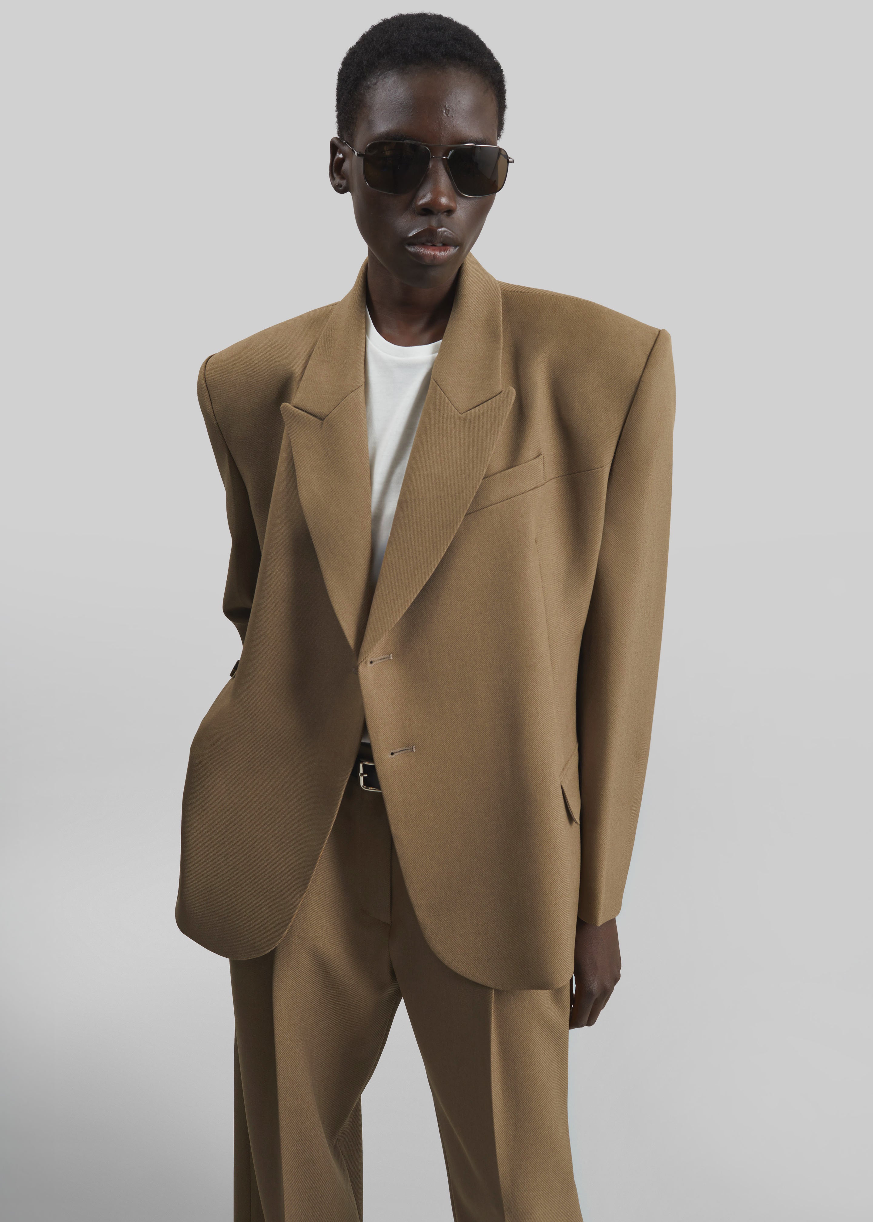 Blerick Crossover Blazer - Camel