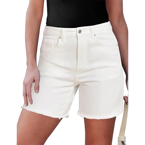 👖 Women’s High-Waisted Stretch Denim Shorts