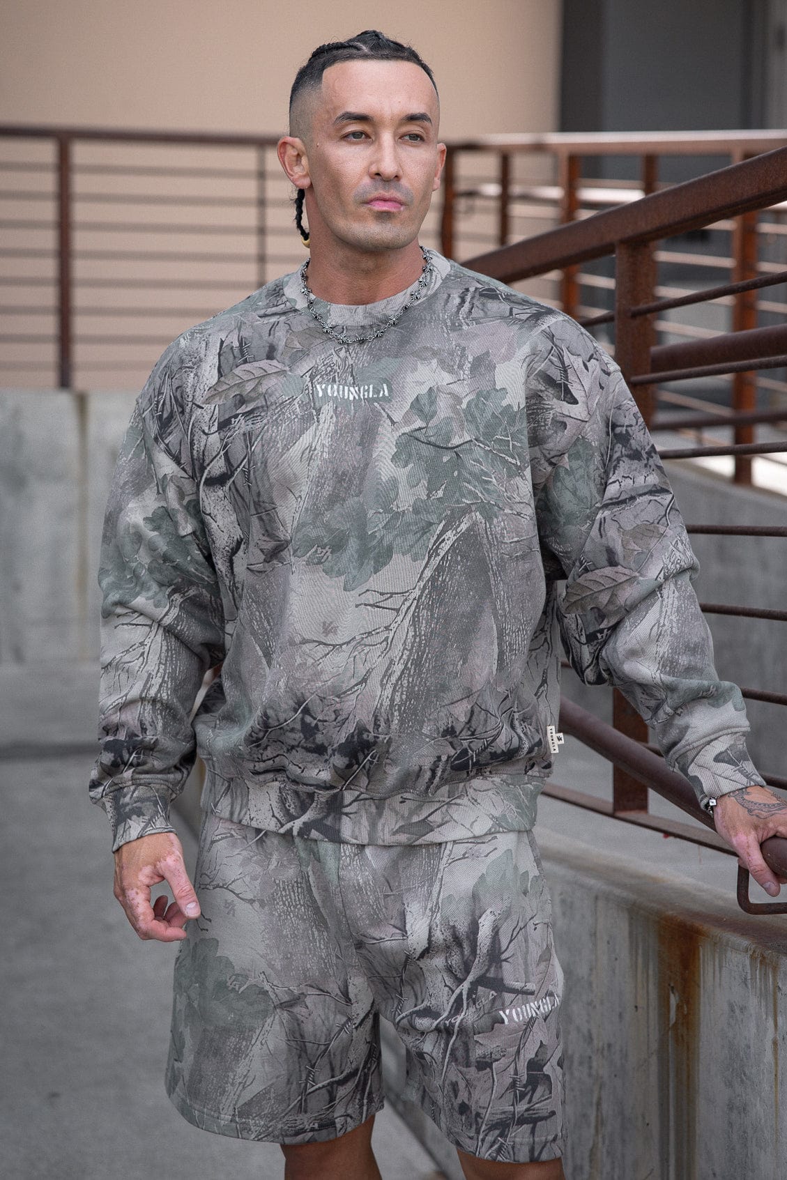 5206 - Tree Camo Collection - Crewnecks