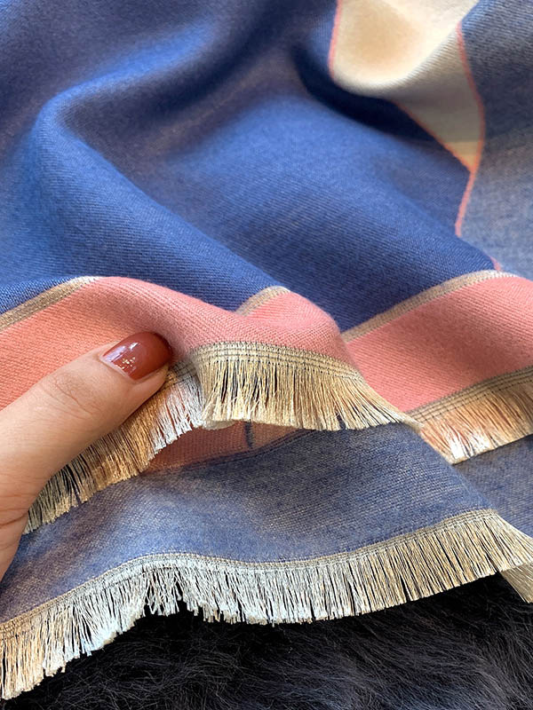 Thicken Split-Joint Warm Shawl&Scarf