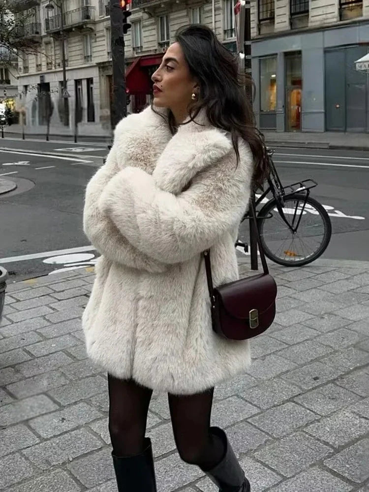 MARINA | Manteau Fourrure Tendance