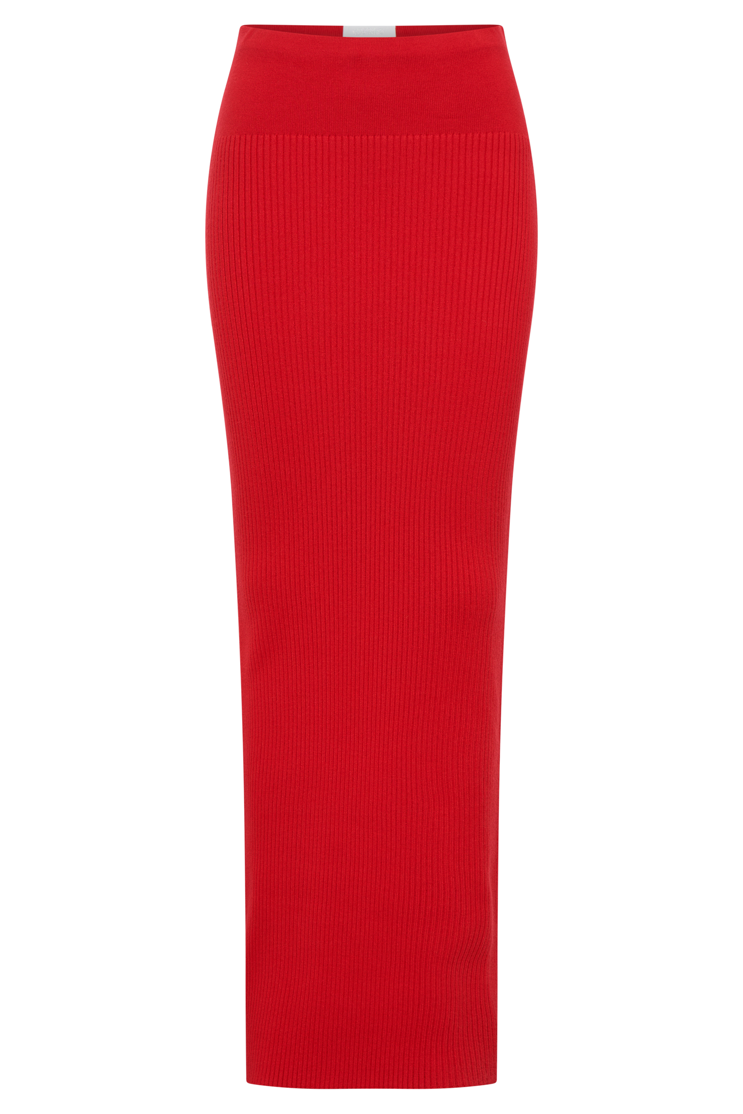 Ribbed Knit Maxi Skirt